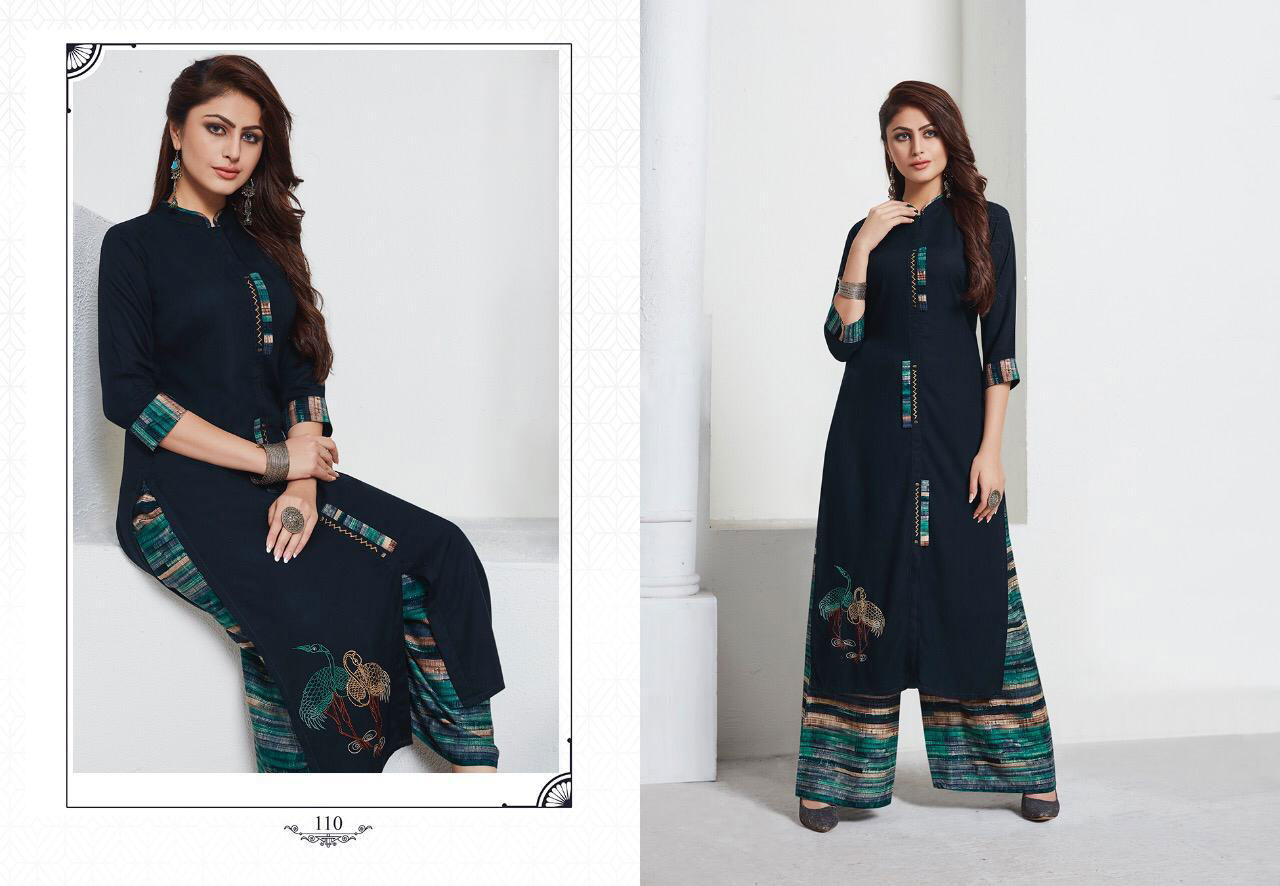 LT Fabrics launch Nitya Floss Plazzo Kurti in Wholesale LT Fabrics launch Nitya Floss Plazzo Kurti in Wholesale